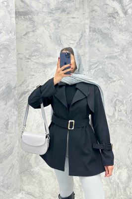 ترنچ کت دو یقه پرادا