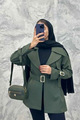 ترنچ کت دو یقه پرادا