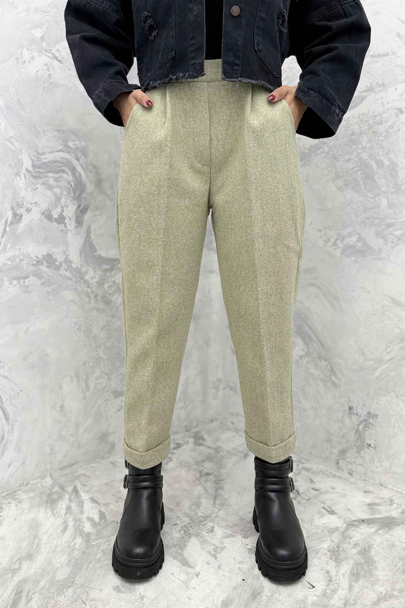 شلوار راسته پاکتی فوتر