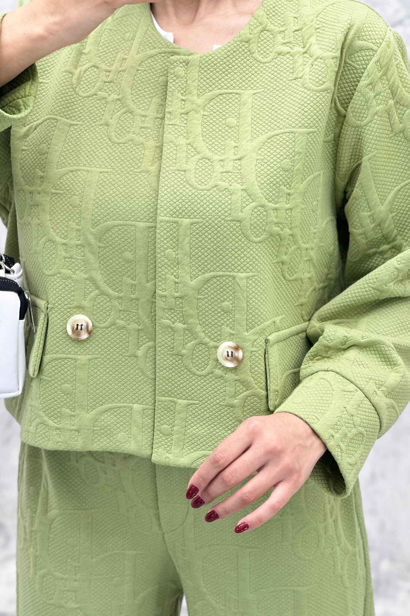 ست کت و شلوار فیتیله طرح DIOR