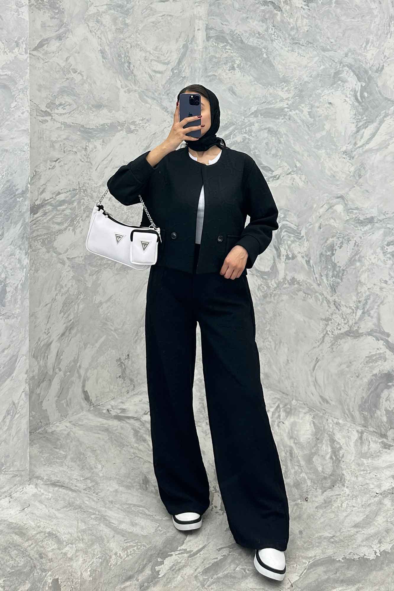 ست کت و شلوار فیتیله طرح DIOR