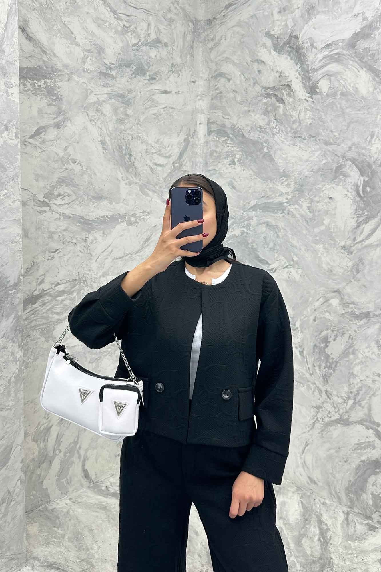 ست کت و شلوار فیتیله طرح DIOR