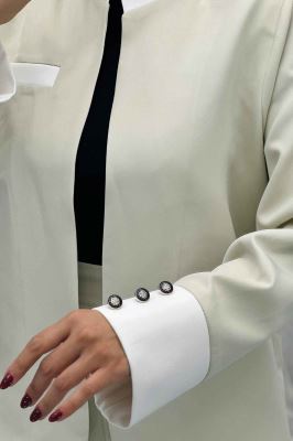 ست کت و شلوار مازراتی یقه سه سانت جواهر