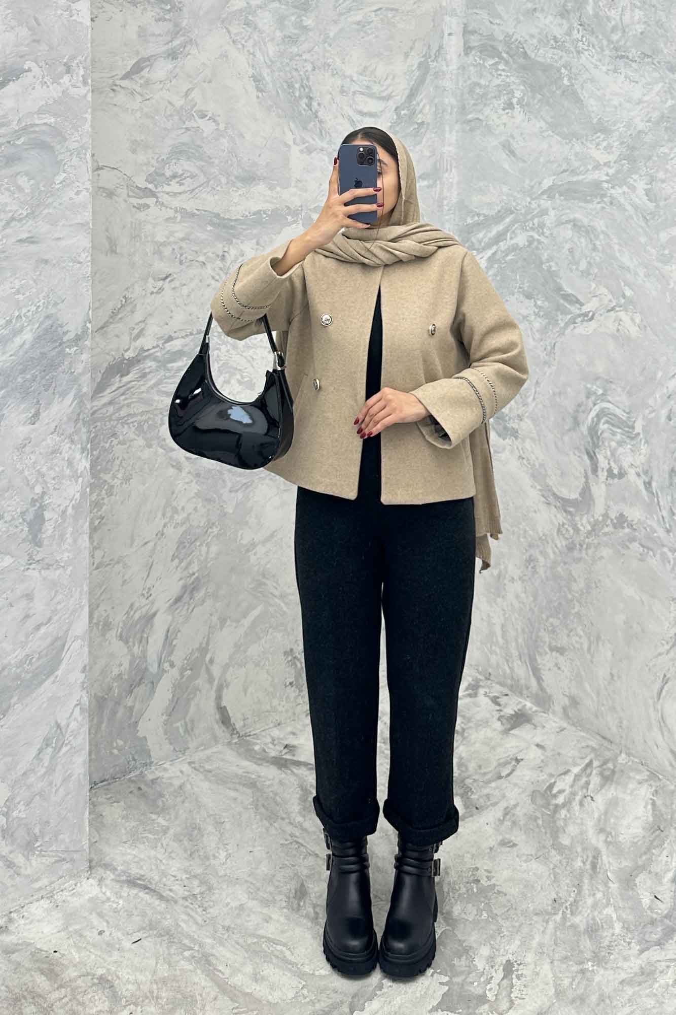 کت فوتر چهار دکمه خرجکار GILDA