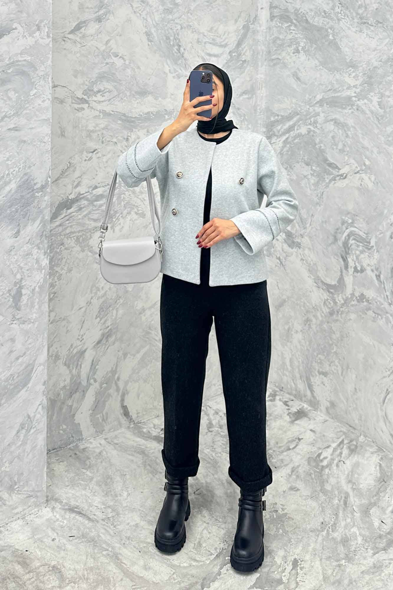 کت فوتر چهار دکمه خرجکار GILDA