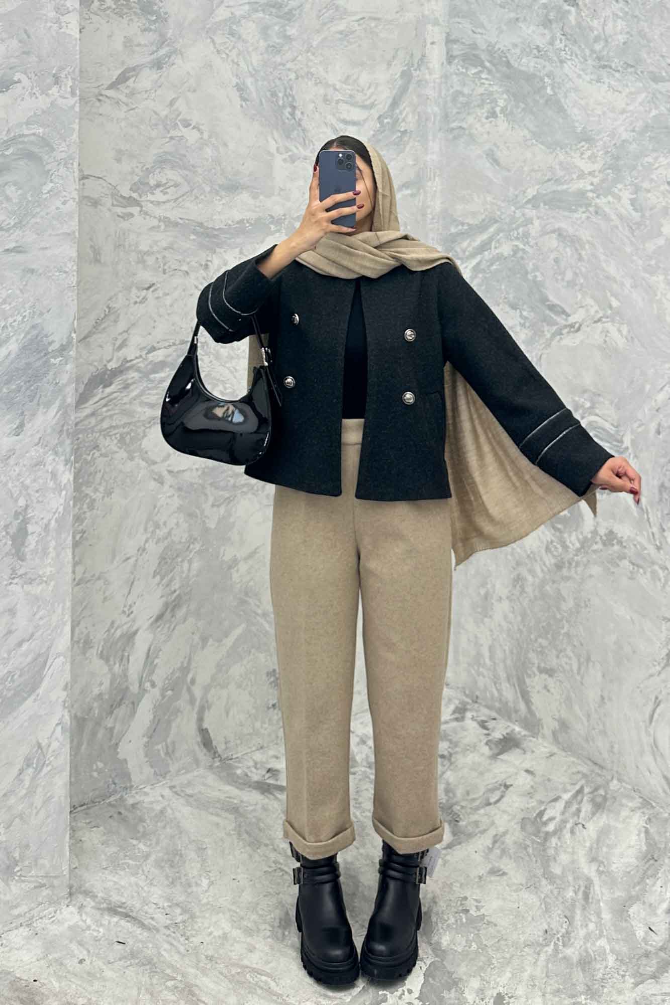 کت فوتر چهار دکمه خرجکار GILDA