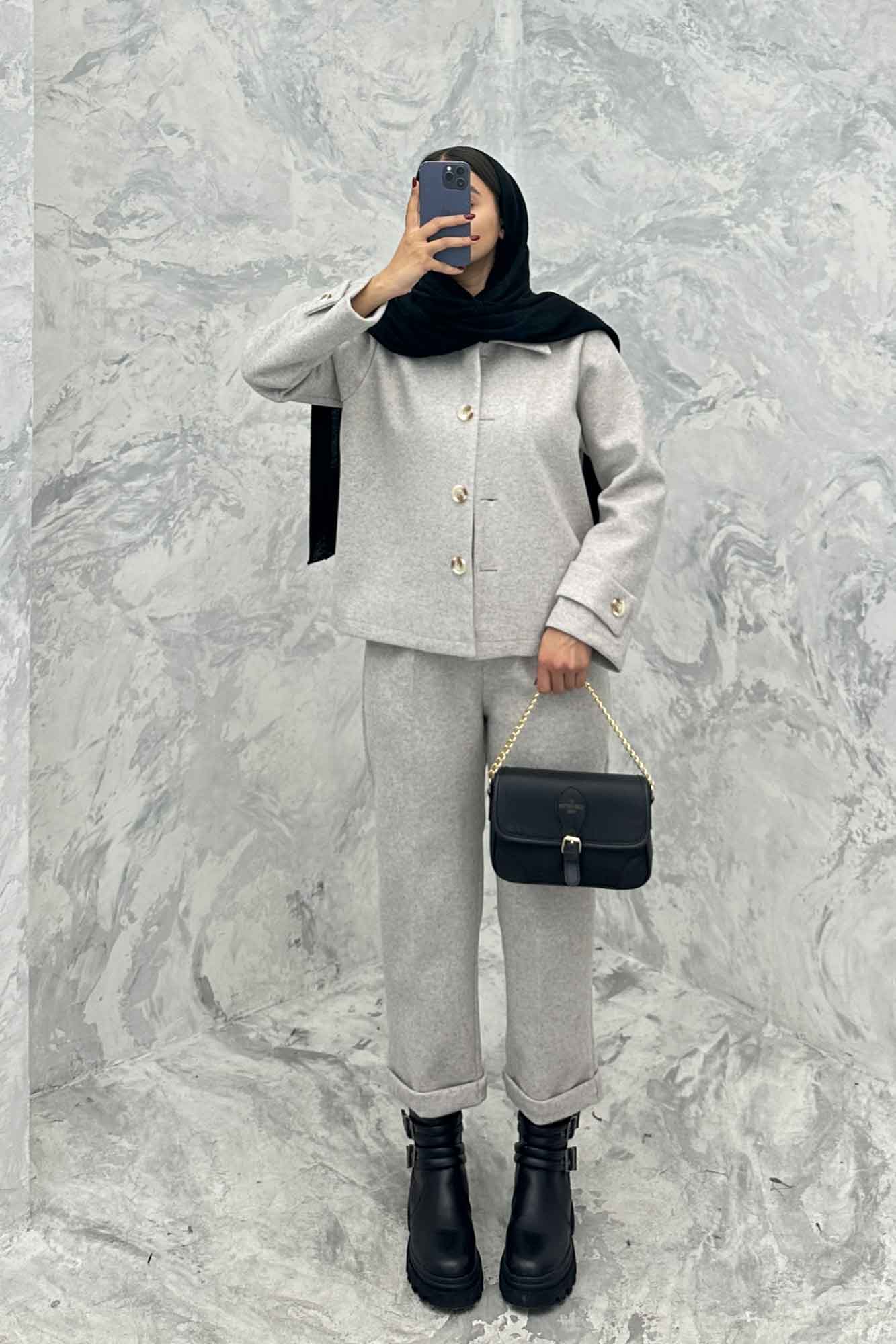 ست کت و شلوار پاکتی فوتر ARAMIS