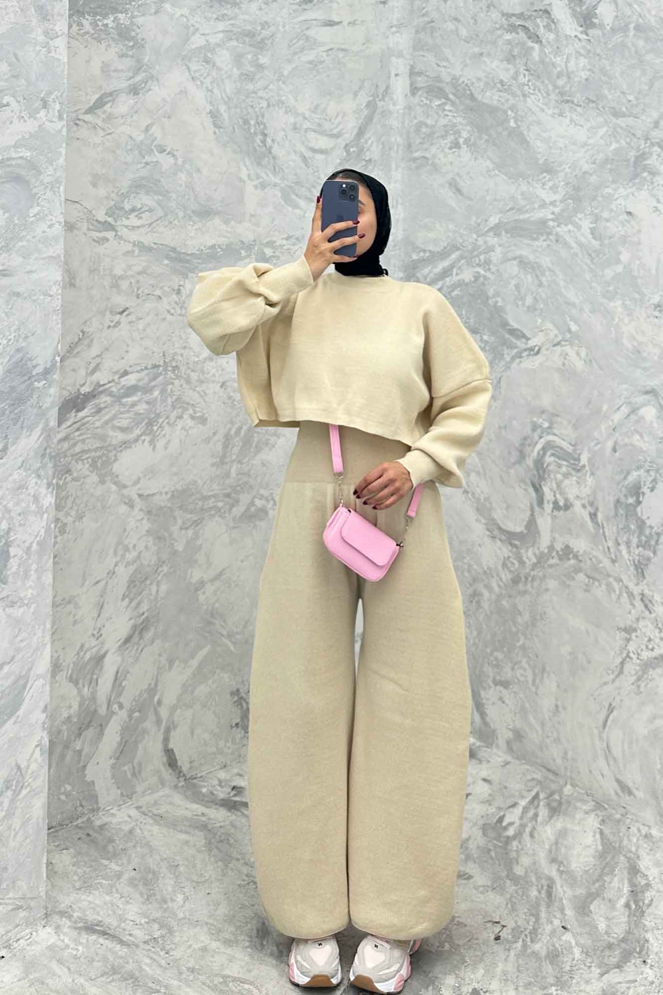 ست اورال و ژاکت بافت