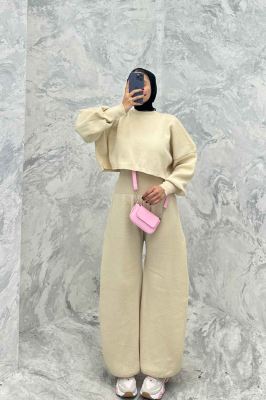 ست اورال و ژاکت بافت