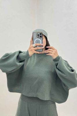 ست اورال و ژاکت بافت