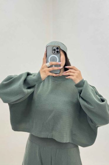 ست اورال و ژاکت بافت