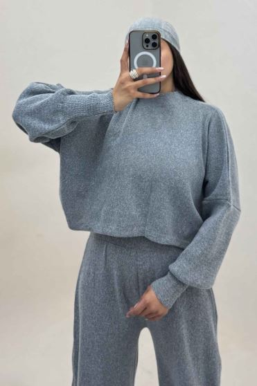 ست اورال و ژاکت بافت