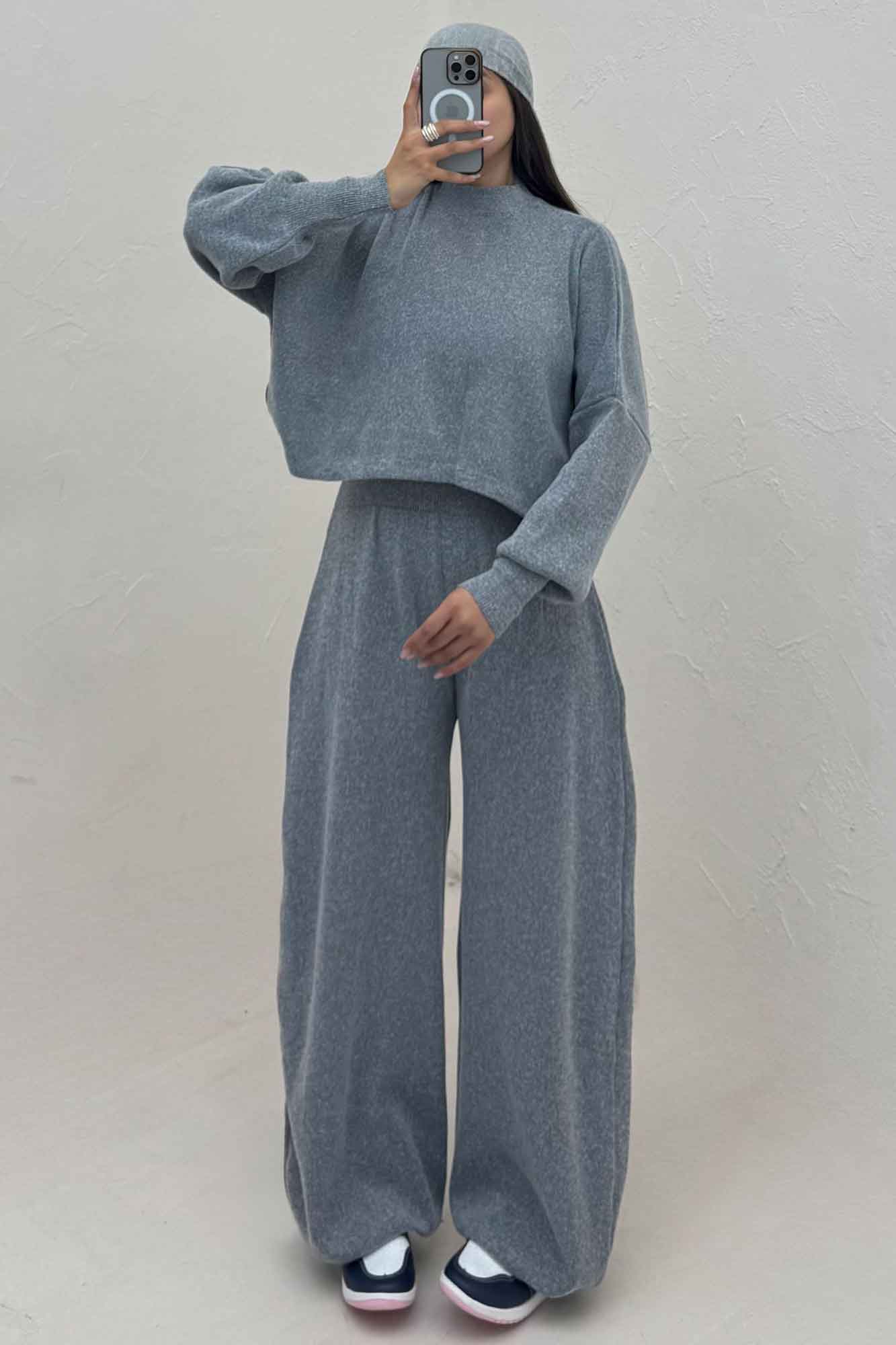 ست اورال و ژاکت بافت