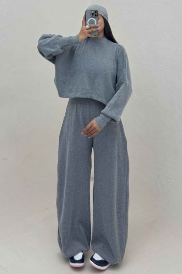 ست اورال و ژاکت بافت