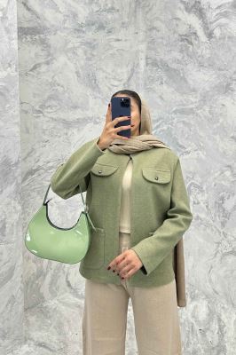 کت چهار جیب فوتر یقه سه سانت