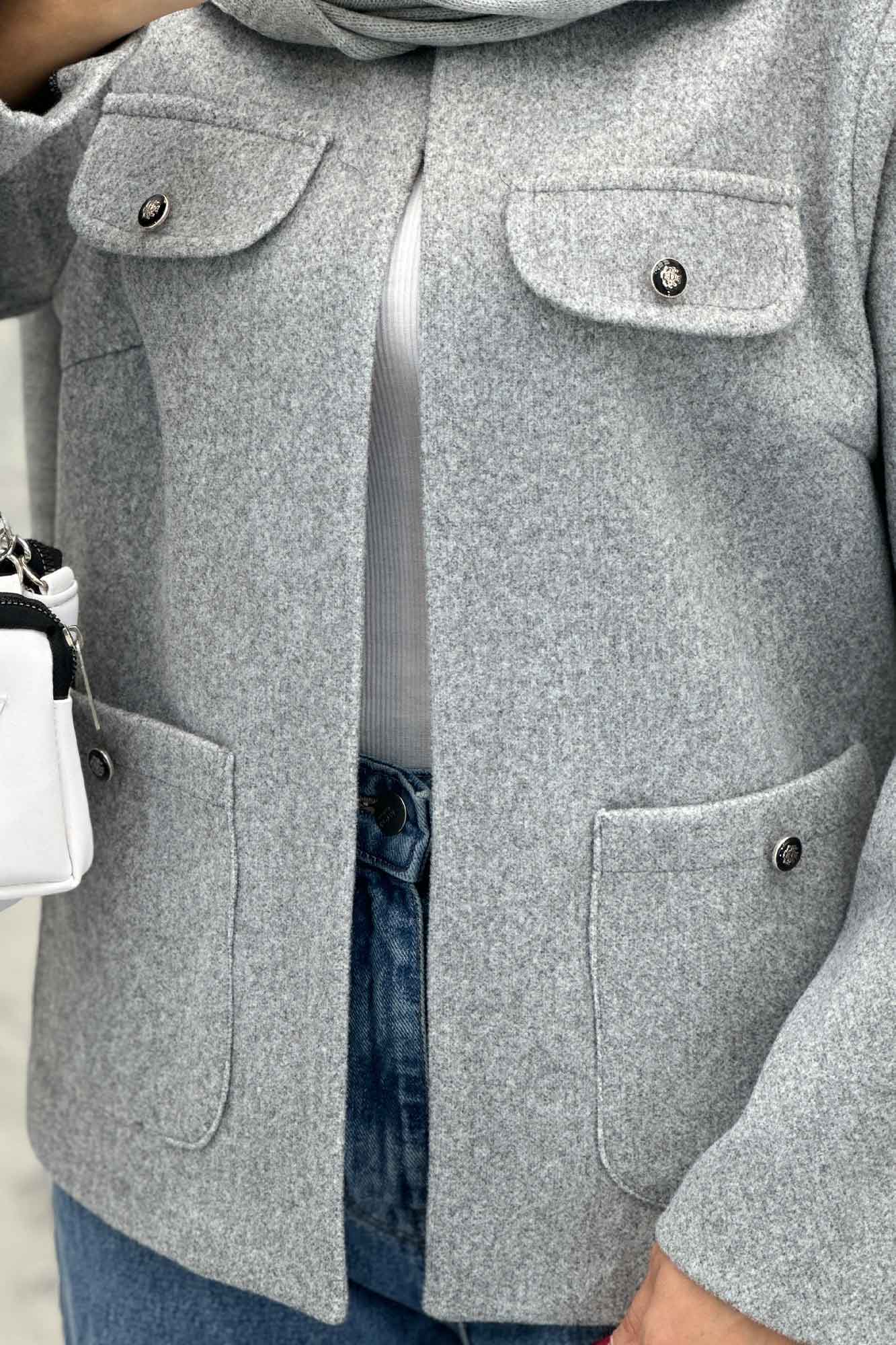 کت چهار جیب فوتر یقه سه سانت