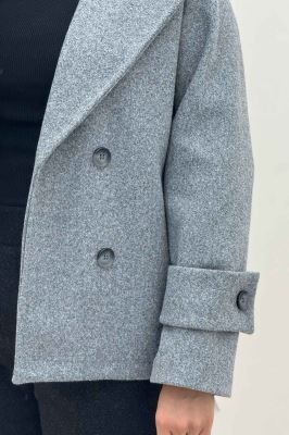 پالتو فوتر یقه انگلیسی پهن ADRIAN