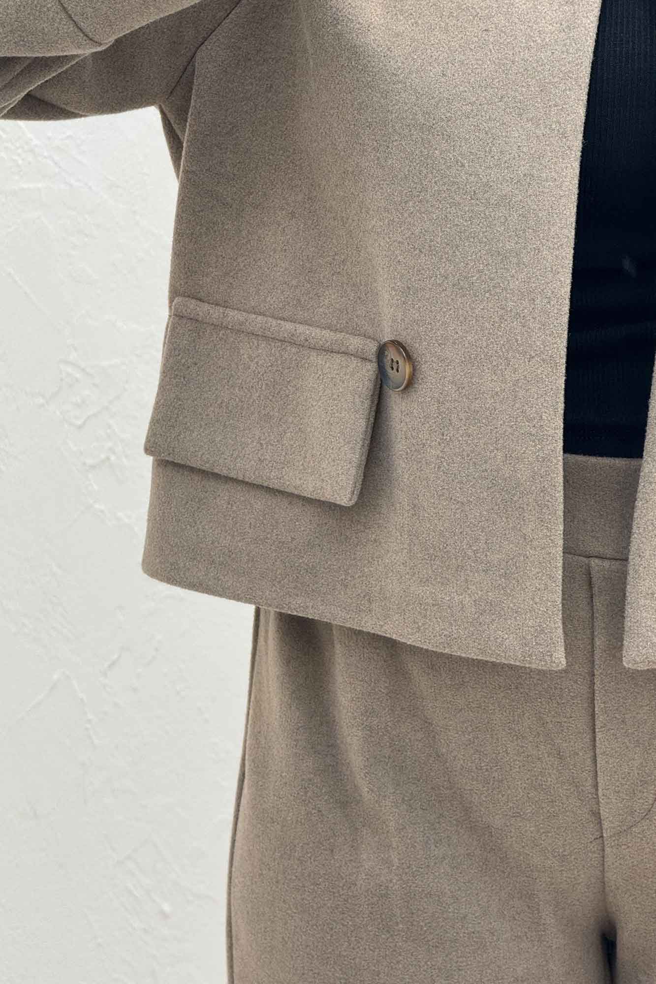 ست کت و شلوار جیب نما فوتر کژین