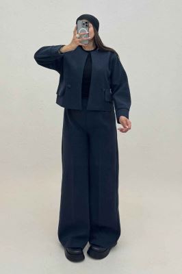 ست کت و شلوار جیب نما فوتر کژین