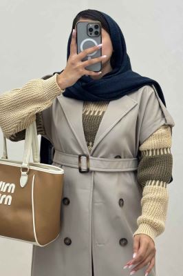 وست بلند سانتانا یقه انگلیسی سرشانه پل