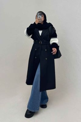 وست بلند سانتانا یقه انگلیسی سرشانه پل