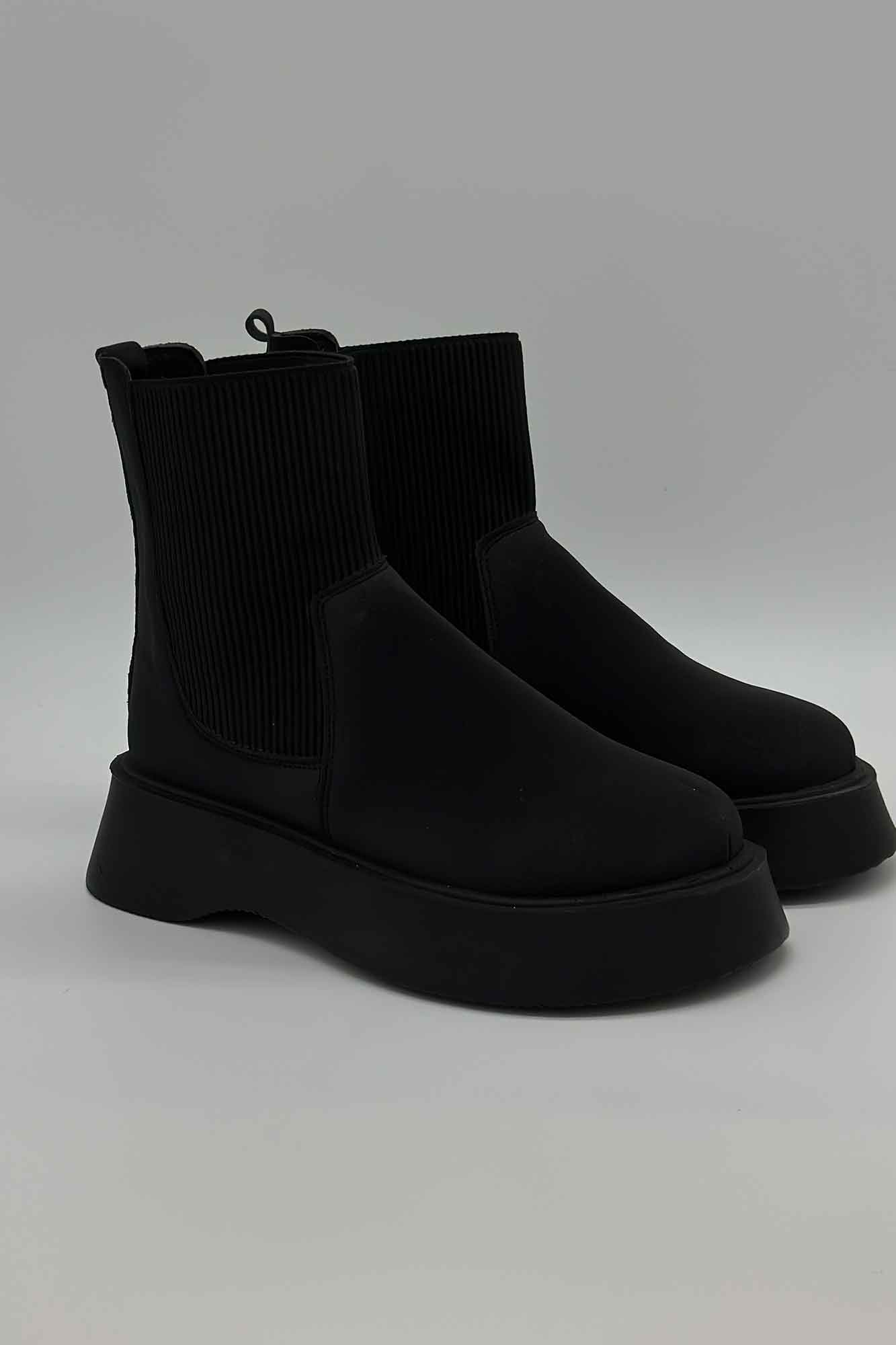 بوت کوتاه زیره پیو پنچه پهن