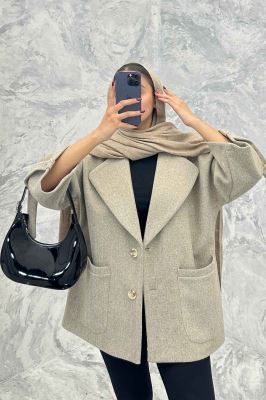 پالتو فوتر دو دکمه دو جیب رو آروند