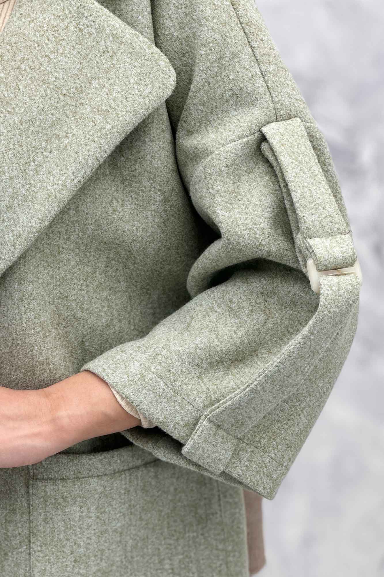 پالتو فوتر دو دکمه دو جیب رو آروند