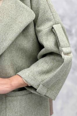 پالتو فوتر دو دکمه دو جیب رو آروند