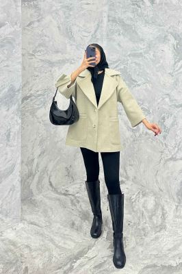 پالتو فوتر دو دکمه دو جیب رو آروند