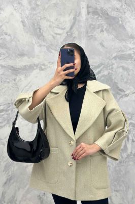 پالتو فوتر دو دکمه دو جیب رو آروند