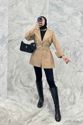 بارانی کوتاه مچ برگردان سانتانا