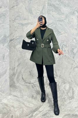 بارانی کوتاه مچ برگردان سانتانا