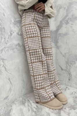 شلوار بافت طرح پیچازی