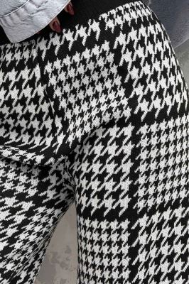 شلوار بافت طرح پیچازی