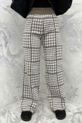 شلوار بافت طرح پیچازی