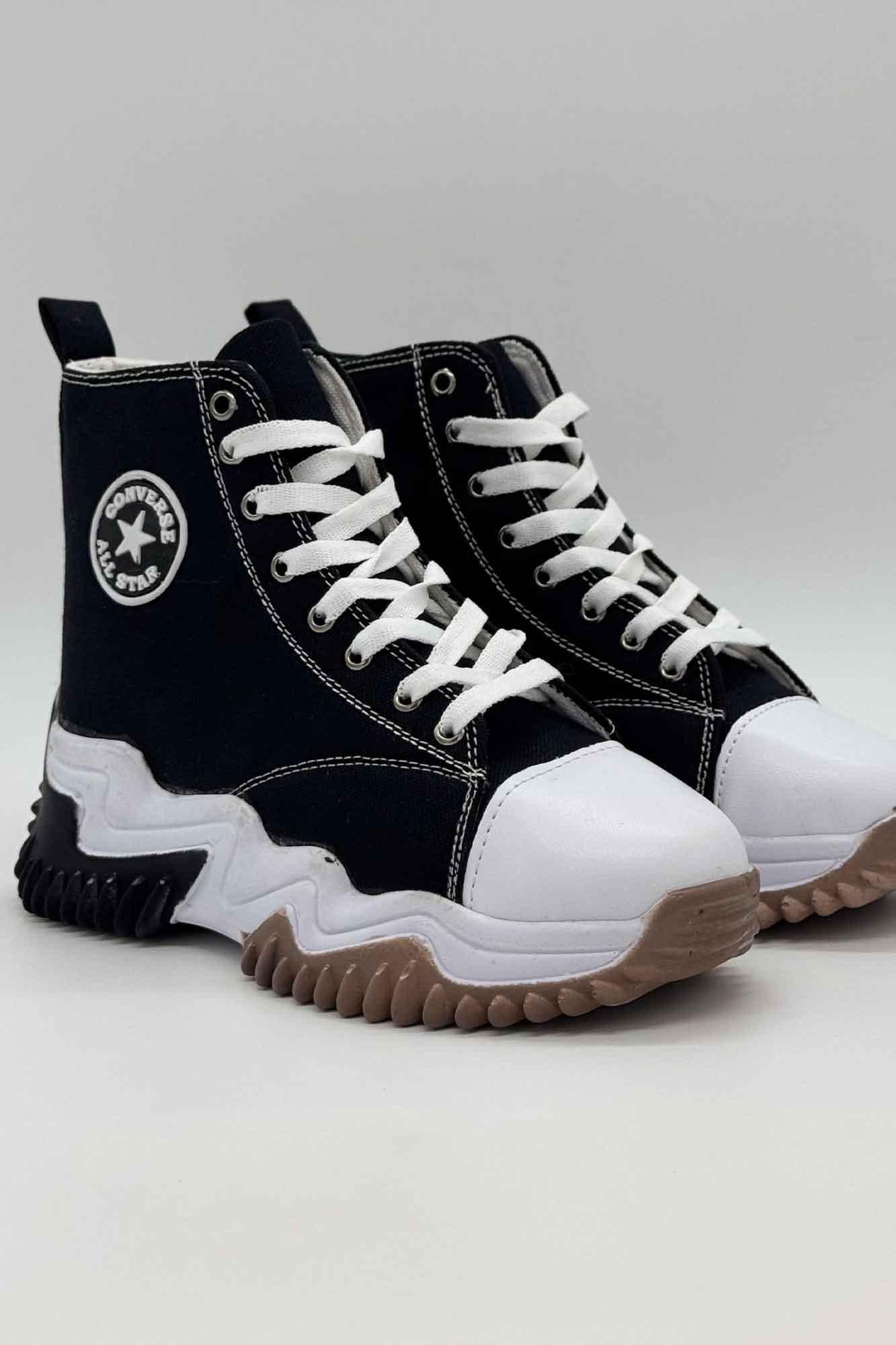 کتانی لژدار ساقدار کانورس