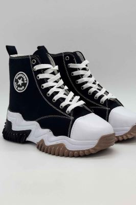 کتانی لژدار ساقدار کانورس