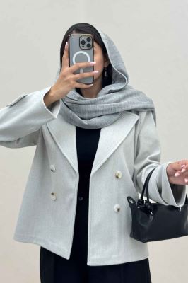 پالتو فوتر یقه انگلیسی پهن ADRIAN