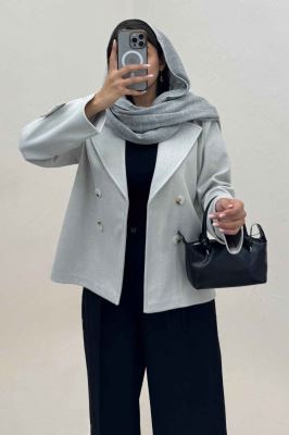 پالتو فوتر یقه انگلیسی پهن ADRIAN