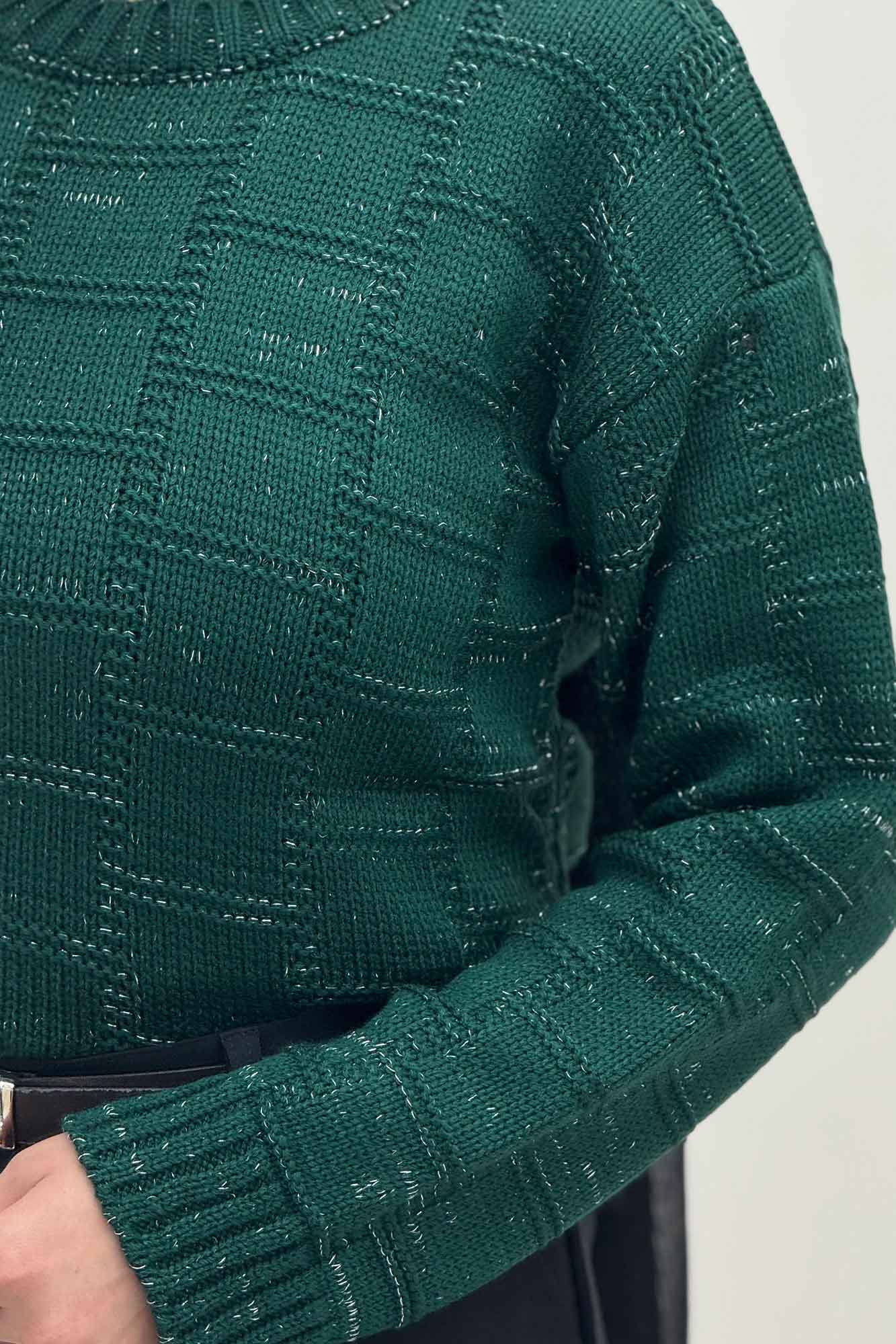 بلوز بافت طرح مربع لمه دار AF