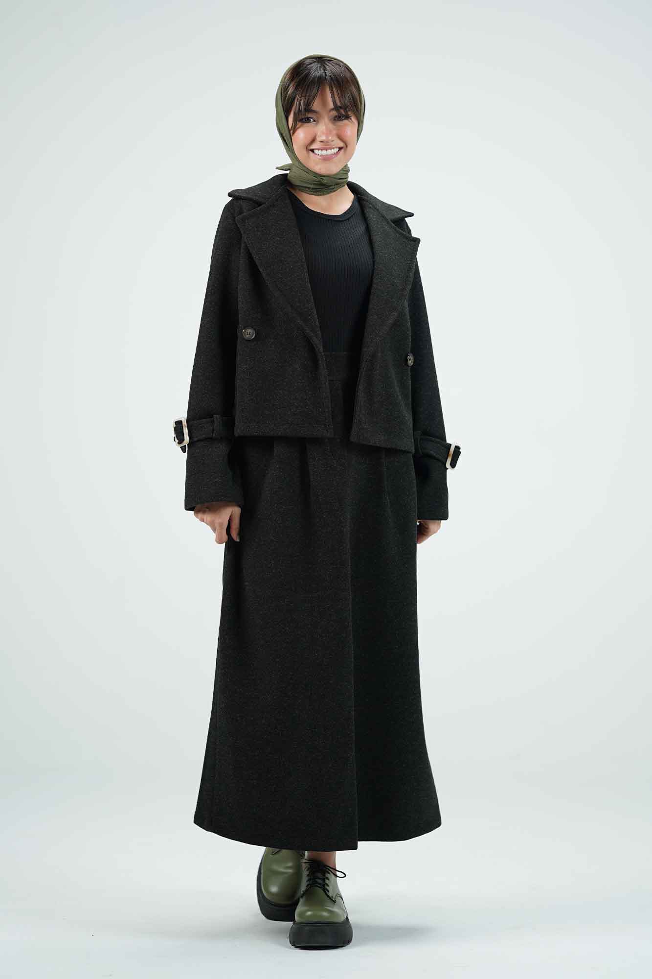 ست کت و دامن فوتر روژان