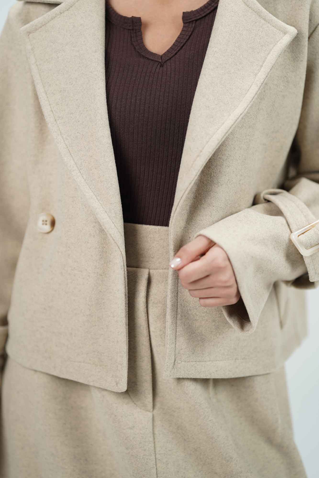 ست کت و دامن فوتر روژان