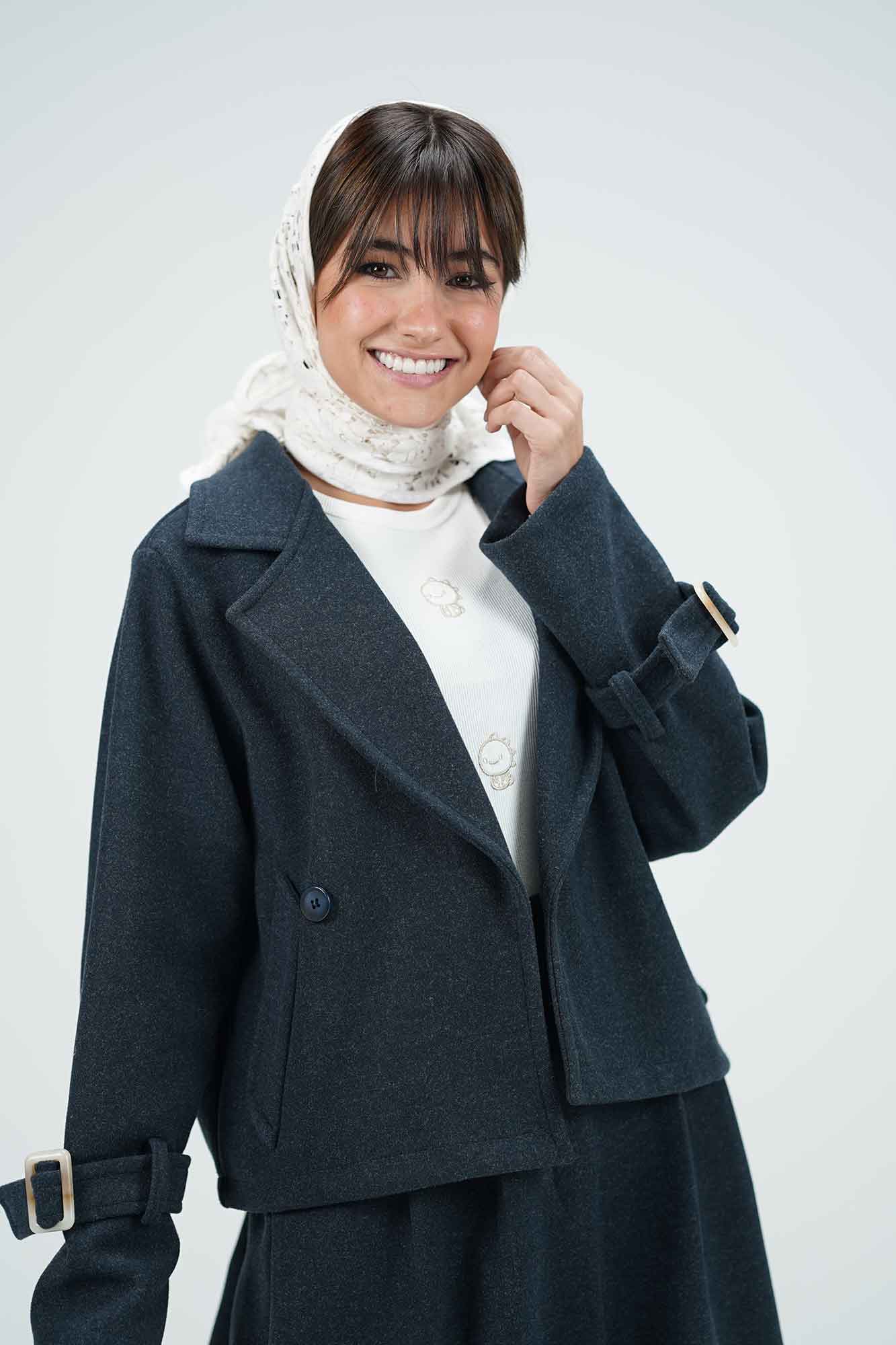 ست کت و دامن فوتر روژان