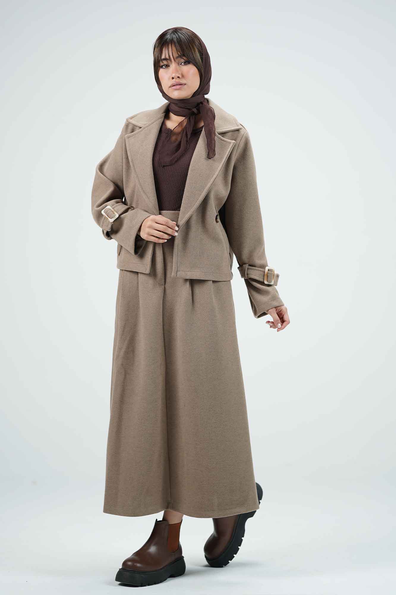 ست کت و دامن فوتر روژان