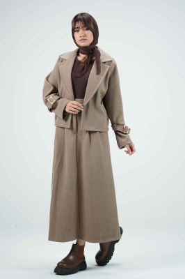 ست کت و دامن فوتر روژان