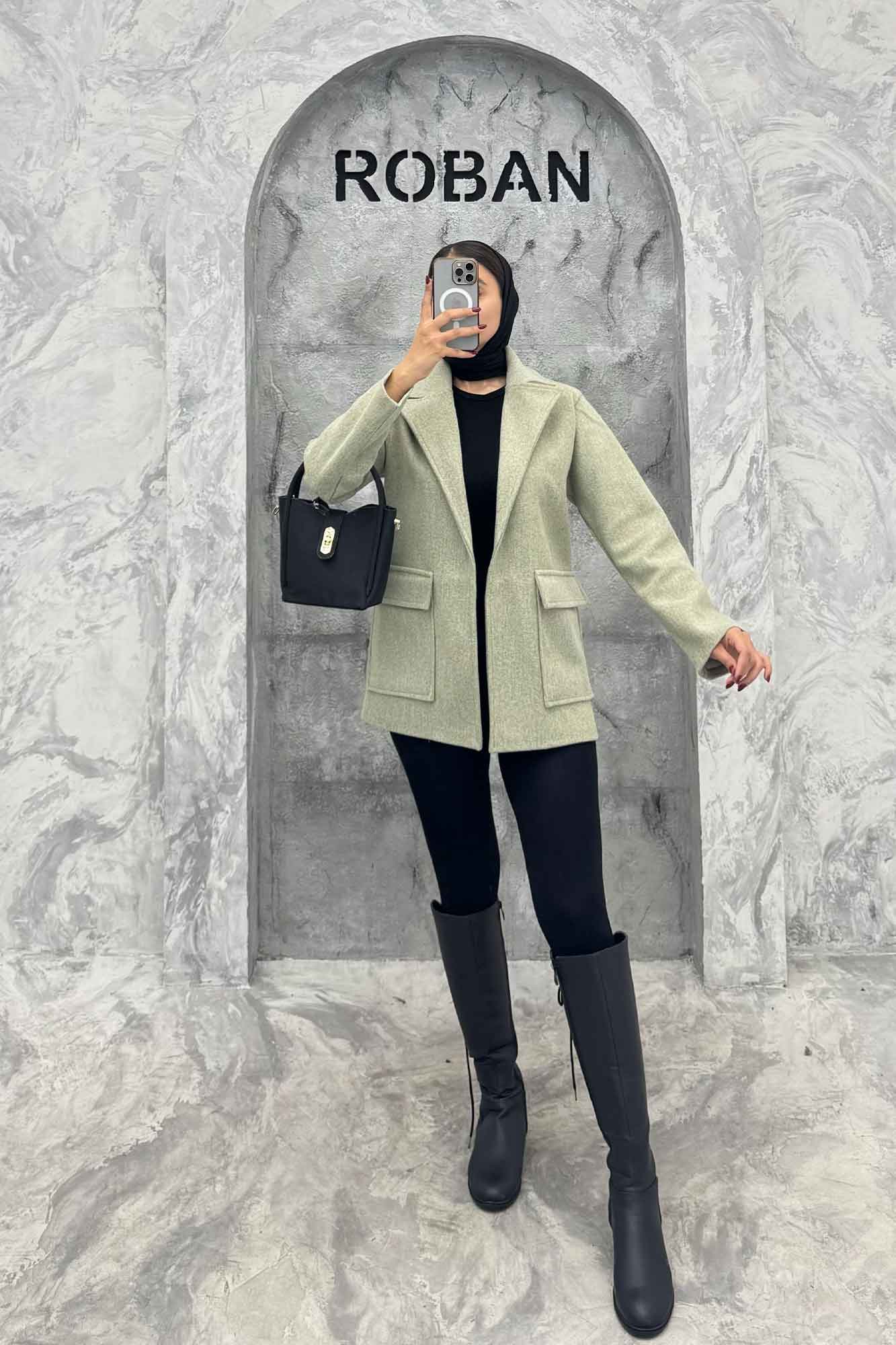 کت فوتر دو جیب پاکتی وانیا