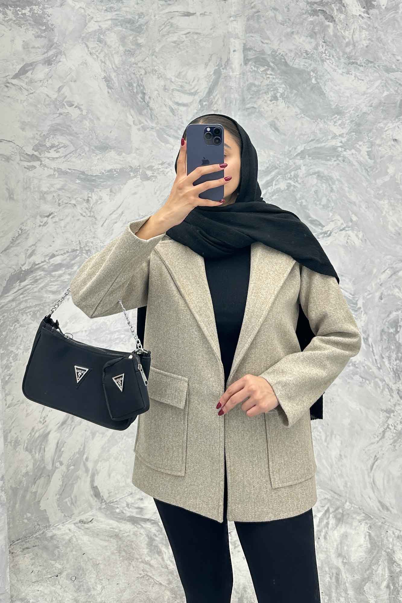 کت فوتر دو جیب پاکتی وانیا