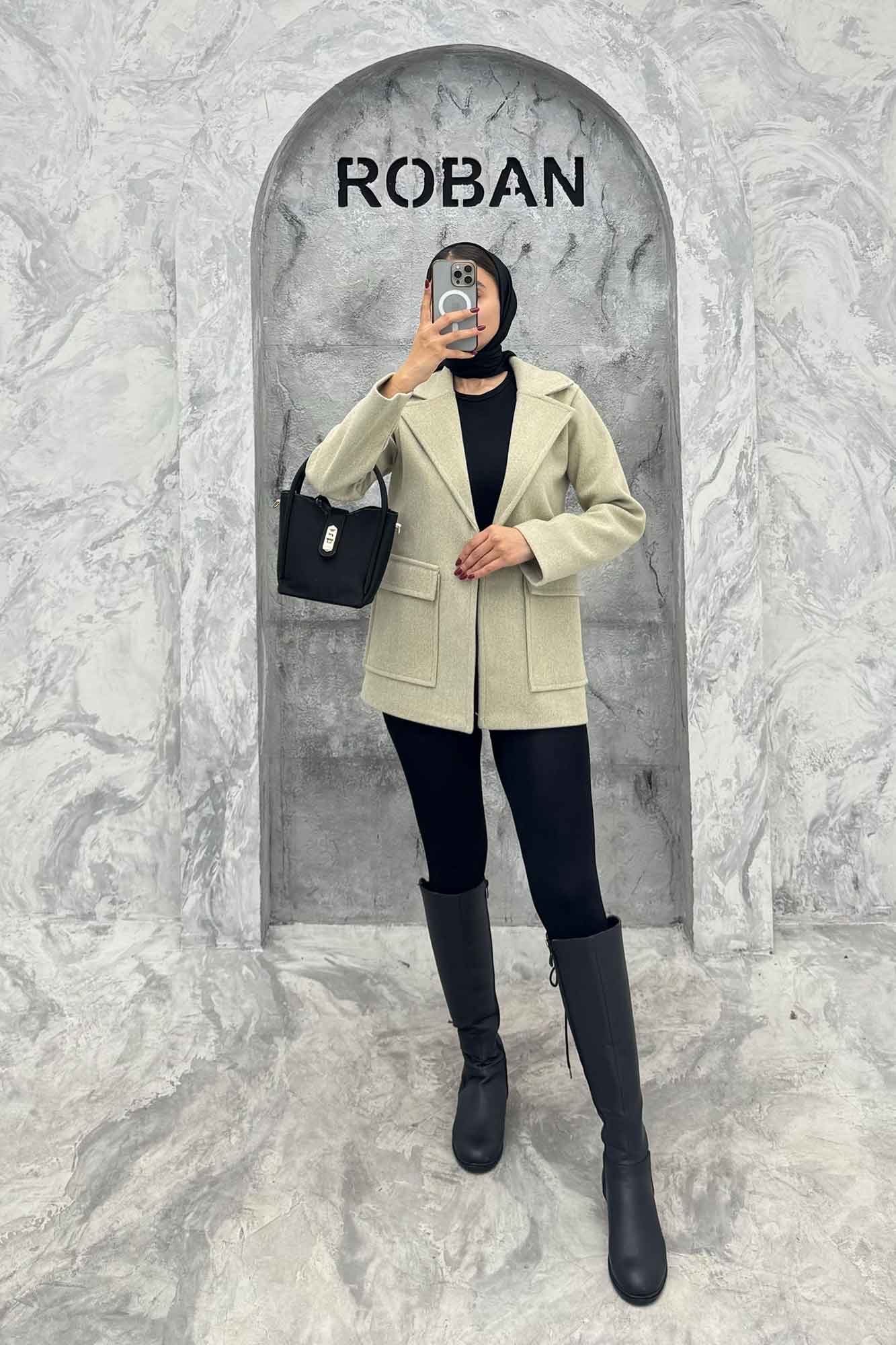 کت فوتر دو جیب پاکتی وانیا