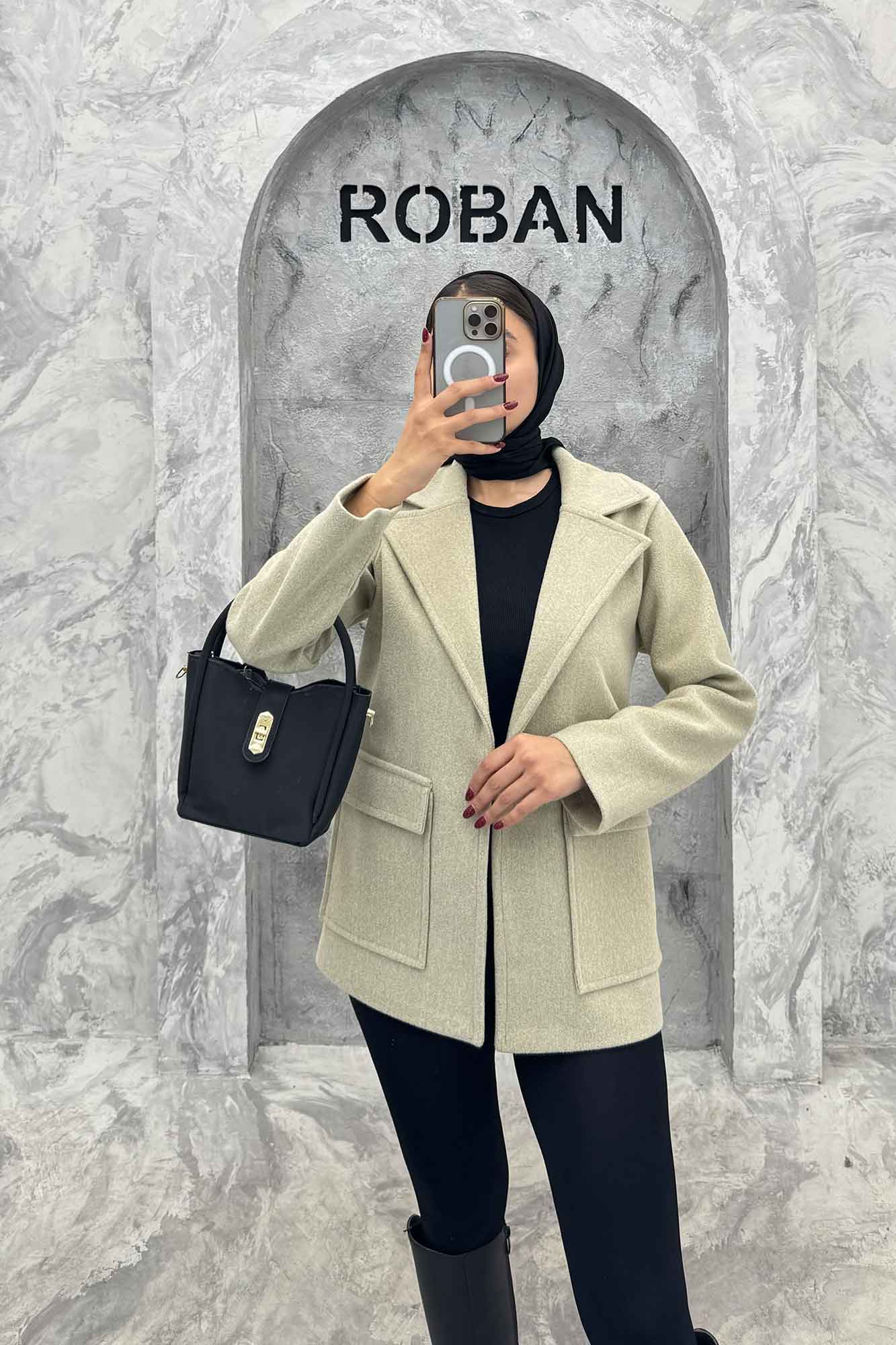 کت فوتر دو جیب پاکتی وانیا